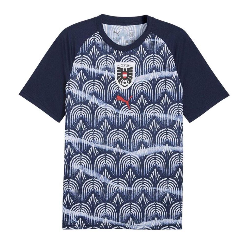 Puma Mens World Cup 2026 Austria FC T-Shirt / Black/White